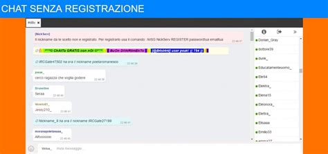 Chat Gratis Senza Registrazione